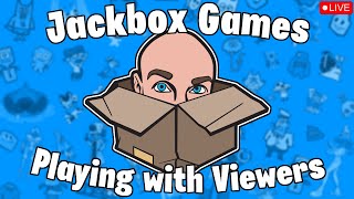 🔴Jackbox Games Live🔴  Playing with Viewers  Quiplash  Drawful  Fibbage  Trivia  And More [upl. by Hannala]