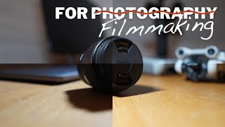 Sigma 56mm for FILMMAKING [upl. by Airad]