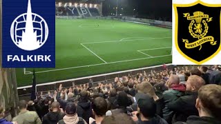 Falkirk fc vs Livingston fc tough night for the bairns at the Falkirk Stadium [upl. by Elbart]