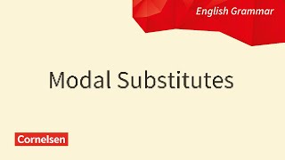 Modal substitutes [upl. by Terry]