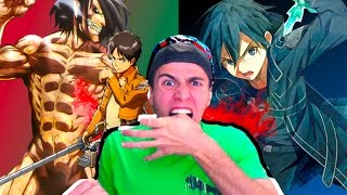 EREN VS KIRITO  EPICAS BATALLAS DE RAP DEL FRIKISMO  VIDEOREACCION [upl. by Corenda15]