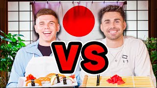 Creating the Worlds BEST Sushi Joe v George [upl. by Htebaile]