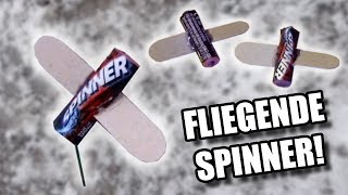 Jugendfeuerwerk verbessern  tunen 2  Spinner amp Co fliegen lassen Sonnenvogel selber bauen HD [upl. by Ecad361]