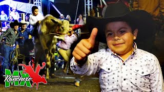 ¡¡¡INCREÍBLE NIÑO DE 8 AÑOS MONTANDO JARIPEO EN SAN MIGUEL XICALCO OCTUBRE 2019 [upl. by Herb]