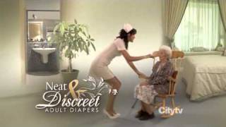 Neat and Discreet Adult Diapers Commercial [upl. by Aggri]