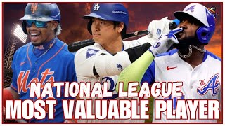 National League MVP Race  Shohei Ohtani Francisco Lindor amp Marcell Ozuna [upl. by Eneleoj318]