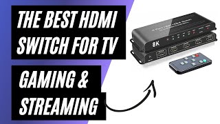 Best 4Port 8K HDMI Switch for Seamless Gaming amp Streaming  Review [upl. by Sackman]