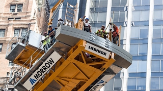 MoMA Tower NYC  Introducing the Liebherr 710 HCL [upl. by Nanaj700]