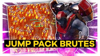 only building JUMPPACK BRUTES in Halo Wars 2 😂 [upl. by Jehu]