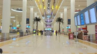 Landing in Dubai International Airport amp Terminal 3 [upl. by Randi]