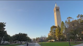 Ukrainian national anthem rings out at Cal campus — song of solidarity [upl. by Naliorf359]