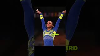 Rebeca Andrade Tore Her ACL 3 Time And Won Gold Medal paris2024 parisolympics2024 [upl. by Eitac441]