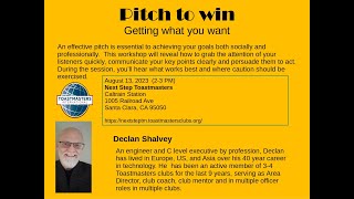 Pitch to win Workshop Announcement [upl. by Araem]