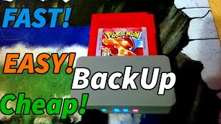 Backup GameBoy saves to PC for under 40 Make LEGAL roms [upl. by Aihsal513]