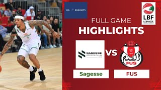 Sagesse Full Game Highlights vs FUS Morocco in Al Wehda Tournament Abu Dhabi [upl. by Hotchkiss]