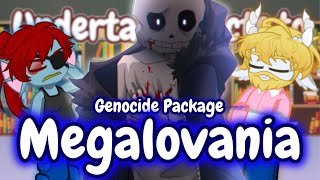 slight Chans Undertale reacts to Genocide Package  Megalovania [upl. by Gerdeen606]