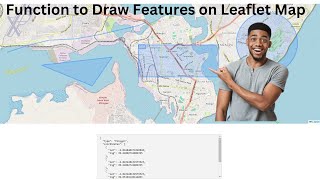 Create Leaflet Map to Draw Edit and Delete Features gis [upl. by Ehsrop281]