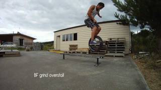 Unicycle Grinds  Chris Huriwai [upl. by Nyleuqcaj]