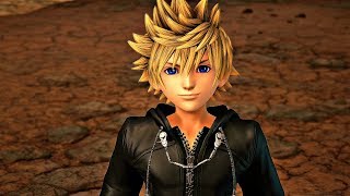 Kingdom Hearts 3  Roxas Returns Isa amp Xion Boss Fight [upl. by Henry216]