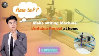 How to make homework writing machine at home  Arduino Project  Mr Grewal DIY [upl. by Papst285]