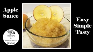 How to make Apple Sauce  Recipe [upl. by Adlog]