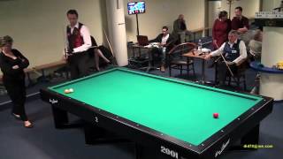 Billard 3 bandes CONNESSON REVERCHONmp4 [upl. by Dimo]