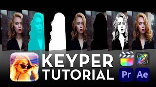 First Look at Keyper  The People Keyer for Final Cut Pro Motion Premiere Pro amp After Effects [upl. by Lienet]