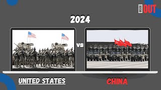 USA vs China Military Power Comparison 2024 Inside Out [upl. by Aldis]