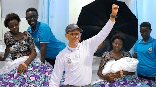 Umubyeyi Yafashwe nIbise Ari Kwamamaza Paul Kagame Ahita Abyara Umwana Amwita Ian Kagame🥰Yagororewe [upl. by Akirahc]