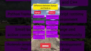Django vs Nodejs Which Backend Framework is Best [upl. by Uball]