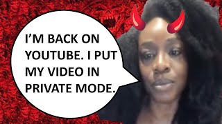 Nosey Heaux Back On YouTube Asking Her Followers To Report Channels Again [upl. by Keldon100]