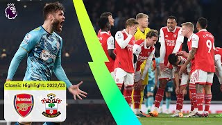 Last Minute DRAMA  Arsenal 33 Southampton  Classic Premier League Highlights [upl. by Avram]