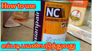 How to use NCSandingSealer [upl. by Sedaiuqlem]