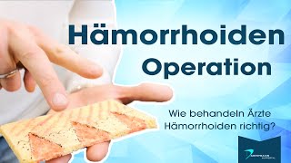 Operative Behandlung von Hämorrhoiden  Dr Eduard Karsten [upl. by Osher568]