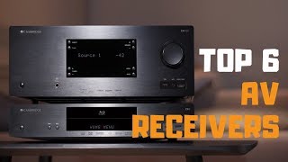 Best AV Receiver in 2019  Top 6 AV Receivers Review [upl. by Enenstein]