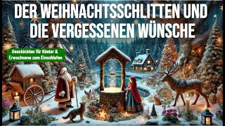 Geschichte für Kinder und zum 100 einschlafen quotDer Weihnachtsschlitten und die vergessenen Wünschequot [upl. by Suivatra]