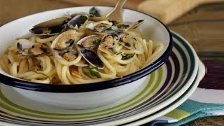 Pasta con le Telline Ricetta semplice e veloce [upl. by Brote]