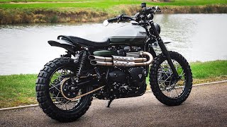 How to Make a Custom Street Scrambler in 10 Minutes  Thornton Hundred Motorcycles [upl. by Auhsoj]