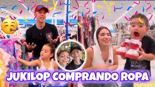 FAMILIA JUKILOP COMPRANDO ROPA CARA VS ROPA BARATA😱Kima y Juanito Súper Felices🎊 [upl. by Ij]