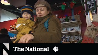 Ukrainians who fled war prepare for 1st holidays in Canada [upl. by Photima526]