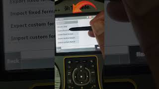 Export coordinates Trimble TSC3 controller shorts exportcoordinatetrimbletsc3controller [upl. by Aridnere]