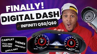 APEX IS HERE Digital Dash for Infiniti Q50Q60 [upl. by Analiese614]