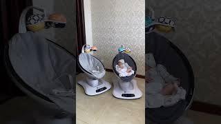 4moms MamaRoo MultiMotion Baby Swing Bluetooth Enabled with 5 Unique Motions [upl. by Loredana683]