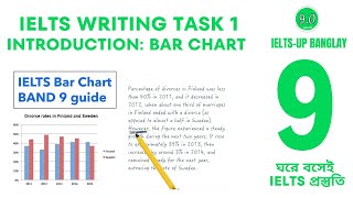 IELTS Writing task 1 introduction  Bar chart  IELTSup banglay [upl. by Lidaa942]