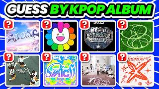 GUESS THE KPOP GROUP BY ALBUM COVER  KPOP QUIZ 2024 [upl. by Sela608]