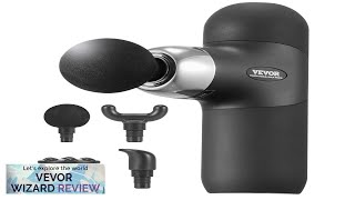 VEVOR Massage Gun Deep Tissue Percussion Muscle Massager for Athletes Review [upl. by Cinamod158]