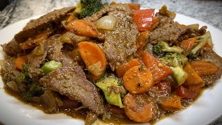 Perfect Beef Stir Fry I Beef amp Vegetable Stir Fry Recipe by Gastro Guru [upl. by Ramburt]