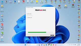 Cài đặt Mastercam 2022 trên Win 11 22H2 [upl. by Atteuqehs]