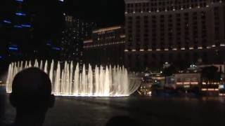 The Bellagio Fountains quotTime To Say Goodbyequot Sarah Brightman and Andrea Bocelli [upl. by Correy]