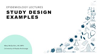 Examples of Study Designs Used in Epidemiology [upl. by Alair]